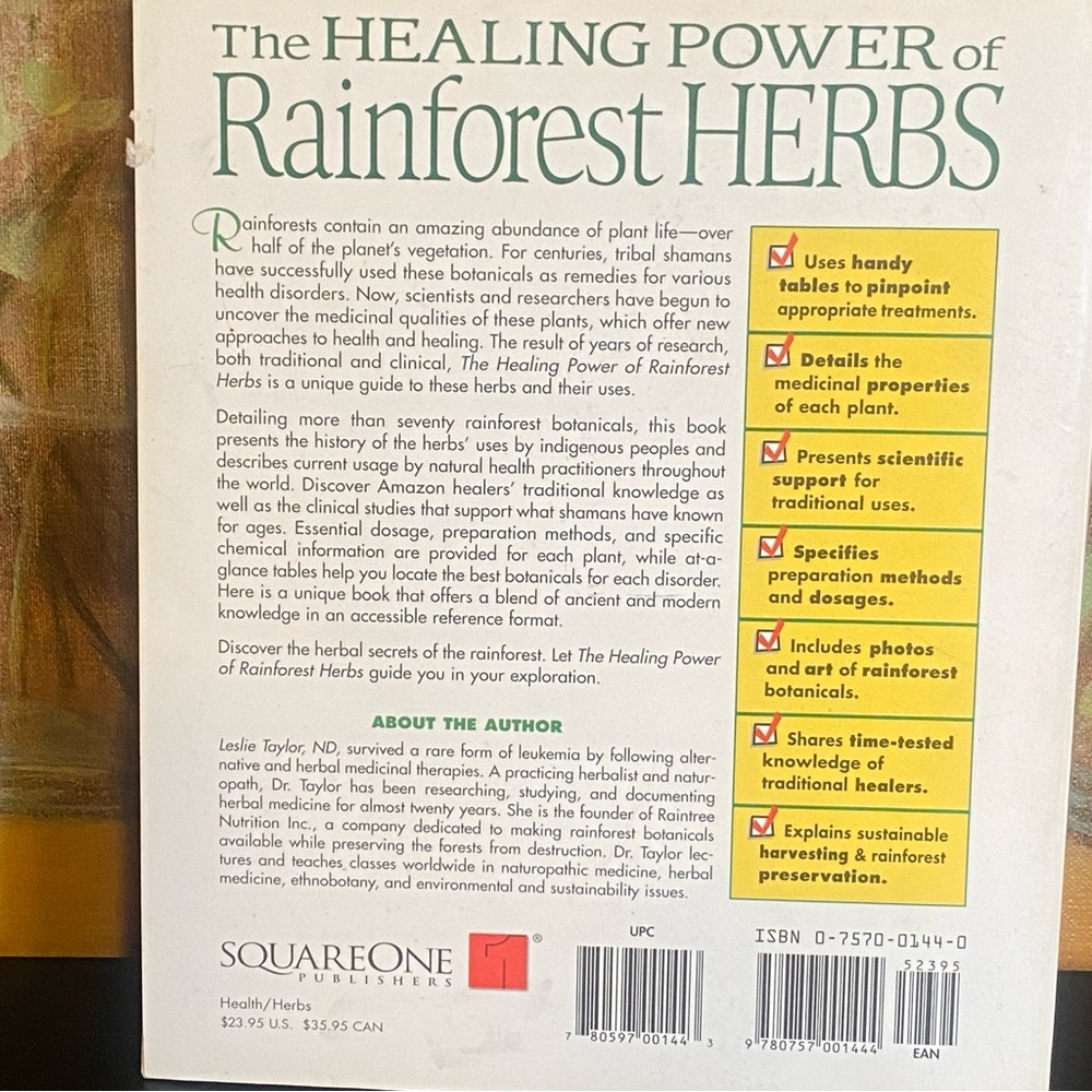 Book The Healing Powers of Rainforest Herbs 528 pages - Picture 2 of 9